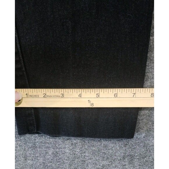Wrangler Q-Baby Jeans Women’s 1/2 X 30 Black Boot Cut No Gap Waistband Denim - Picture 9 of 9